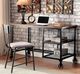Furniture of America® Cori Antique Black Desk-1
