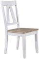 Liberty Furniture Lindsey Farm 6-Piece Sandstone/Weathered White Trestle Dining Set-3