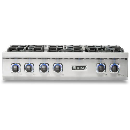 Viking® 7 Series 36" Stainless Steel Natural Gas Rangetop-0