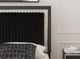 Signature Design by Ashley® Birmonton Black King Upholstered Platform Bed-4