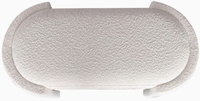 Nest Home Collections Delaney Snowbound Bench Ottoman-0