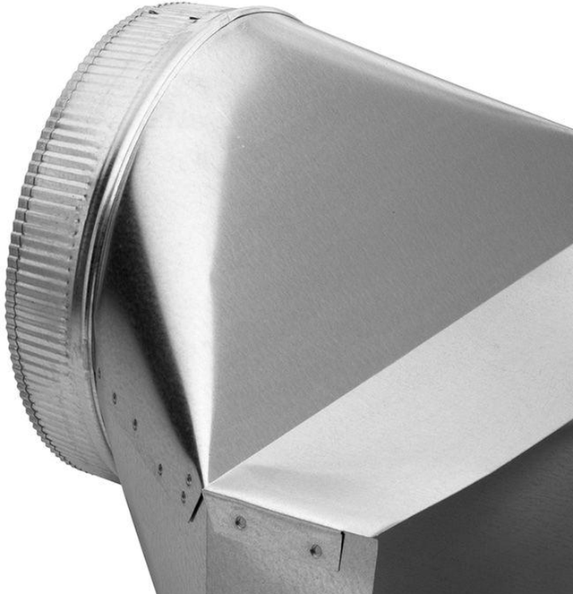 Broan® 10" Round to Rectangular Transition-1