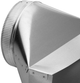 Broan® 10" Round to Rectangular Transition-1