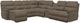 La-Z-Boy® Trouper Mink Reclining Sectional with Custom Layout Options-0