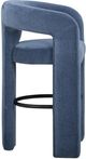 TOV Furniture Malone Blue Denim Chenille Bar Stool-3