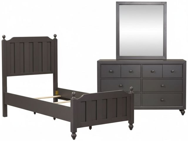 Liberty Furniture Cottage View 3-Piece Dark Gray Youth Full Bedroom Set | Brownie Furniture | Virginia, MN Liberty Furniture Cottage View 3-Piece Dark Gray Youth Full Bedroom Set | Brownie Furniture | Virginia, MN