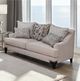 Furniture of America® Lowell Taupe Loveseat-3