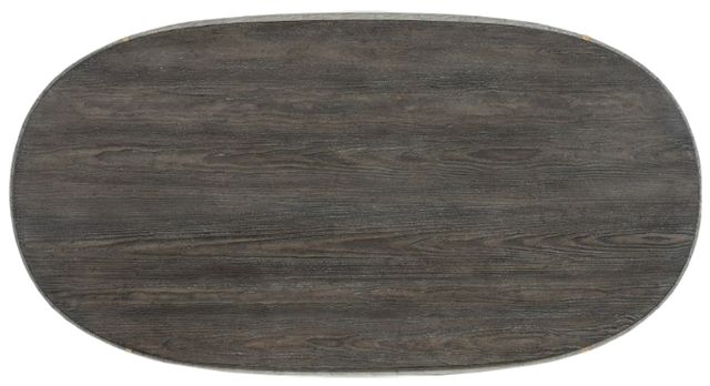 Hooker® Furniture Melange Gray Crocodile Coffee Table-3