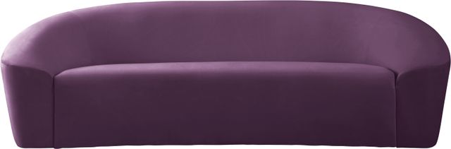 Meridian Furniture Riley Purple Velvet Sofa-0