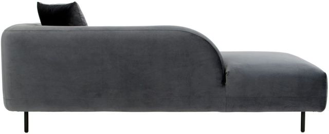 Moe's Home Collection Deleuze Anthracite Chaise-3