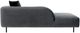 Moe's Home Collection Deleuze Anthracite Chaise-3