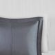 Olliix by Madison Park Essentials Parkston Grey King/California King 3M Scotchgard Down Alternative All Season Comforter Set-2