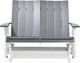 Nature's Best Furniture Customizable Contemporary 4' Polyethylene Outdoor Glider Bench-1