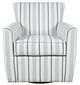 Jofran Inc. Blakely Blue Swivel Accent Chair-2