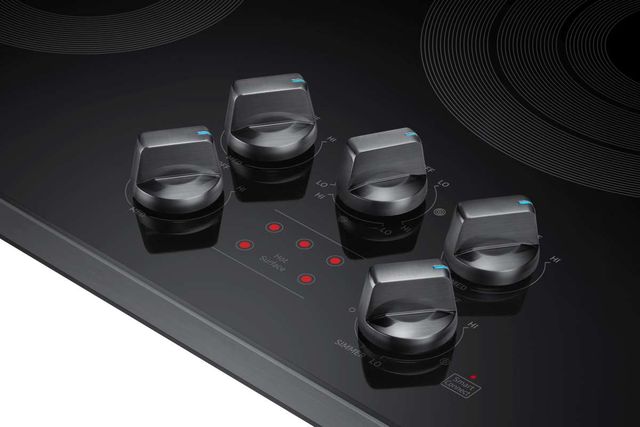 Samsung 36" Fingerprint Resistant Black Stainless Steel Electric Cooktop-1