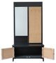 A & B Home Beige/Black Hall Trees-1