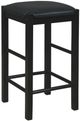 Linon Lance 2-Piece Black Counter Stool Set-3