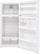 GE® 28" 16.6 Cu. Ft. ENERGY STAR® White Top Freezer Refrigerator-2