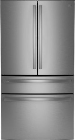 GE Profile™ 36 in. 28.7 Cu. Ft. Fingerprint Resistant Stainless Steel French Door Refrigerator