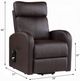 ACME Furniture Ricardo Brown Power Motion Recliner with Lift-2