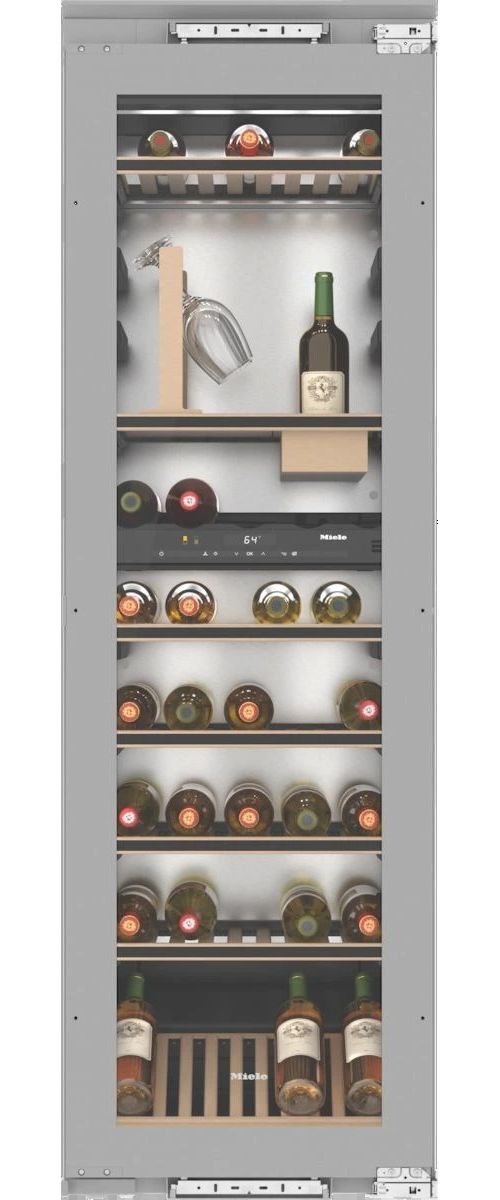 Miele® 22" 9 Cu. Ft. Panel Ready Built-In Wine Cooler-0