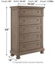 Signature Design by Ashley® Lettner Light Gray Chest-1