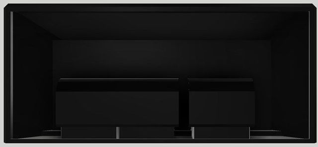 Vent-A-Hood® Premier Magic Lung® 54" Black Wall Mounted Range Hood-2