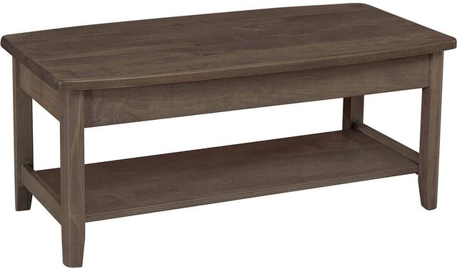 Archbold Furniture Customizable Carson Large Rectangle Coffee Table-0