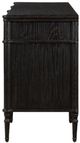 Four Hands Toulouse Distressed Black Oak 9-Drawer Dresser-3