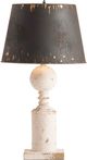 Crestview Collection De'vine White Table Lamp-1