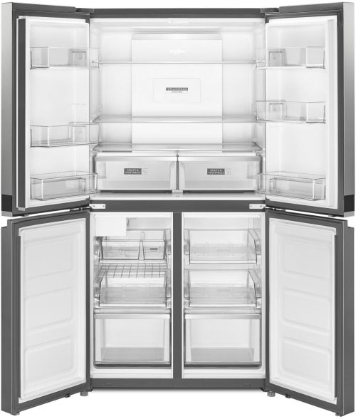 Whirlpool® 19.4 Cu. Ft. Fingerprint Resistant Metallic Steel Counter Depth French Door Refrigerator-1