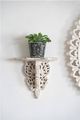 A & B Home 2-Piece White Carving Wall Decor Set-4