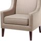 Olliix by Madison Park Taupe Barton Wing Chair-3