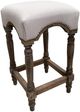 Vintage Furniture Sienna 30" Backless Padded Stool-0