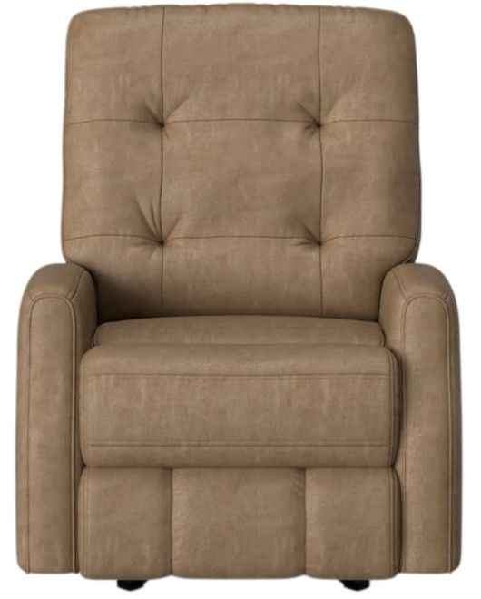 Flexsteel® Customizable Devon Leather Power Rocking Recliner-3