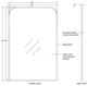 Renwil® Jackline Powder Coated Matte Black Accent Mirror-5
