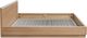 Moe's Home Collection Round Off Light Brown King Bed-2