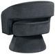 Homelegance® Lavon Dark Gray Swivel Chair-4