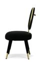 VIG Furniture Modrest Haswell 2-Piece Black Accent Chair Set-2