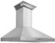 ZLINE 36" Stainless Steel Wall Mounted Range Hood with CrownSound® Bluetooth Speakers-1