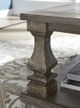 Signature Design by Ashley® Johnelle Weathered Gray Coffee Table-3