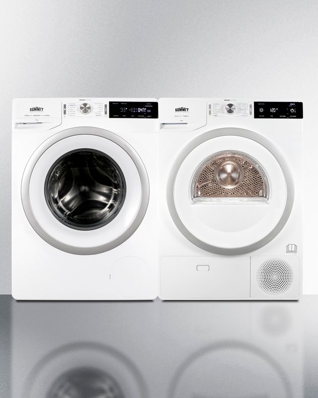 Summit® 3.9 Cu. Ft. White Ventless Dryer-8