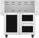 Hestan® 30" Outdoor Double Door and Drawer Tower Cart-Stealth-0