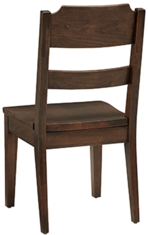 Artisan & Post by Vaughan-Bassett Crafted Cherry by Ben & Erin Napier Dark Cherry Ladderback Side Chair-1