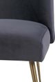 TOV Furniture Batik Grey Textured Linen Dining Chair-1