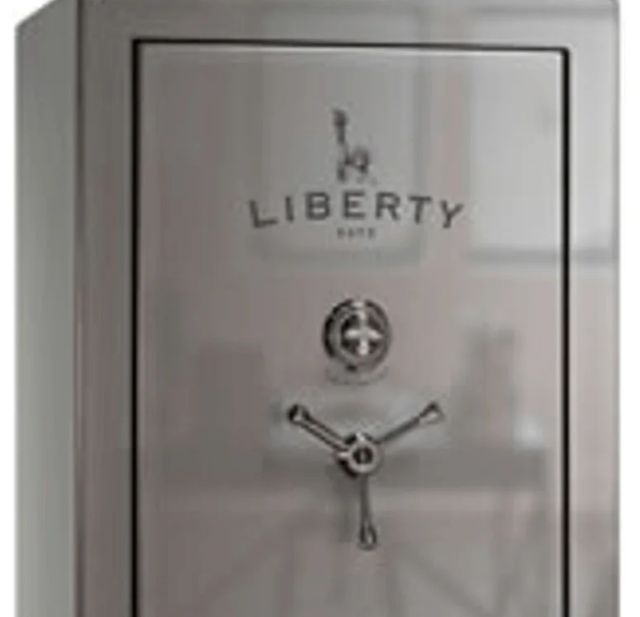 Liberty Safe Colonial Gray Gloss 30 Mechanical Gun Safe-1