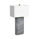 Bassett Mirror Leed Gray Table Lamp-1
