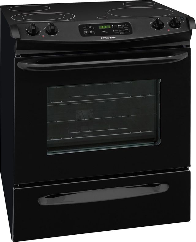 Frigidaire® 30" Slide In Electric Range-Black-4