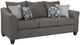 Coaster® Salizar 2-Piece Gray Stationary Seating Set-2