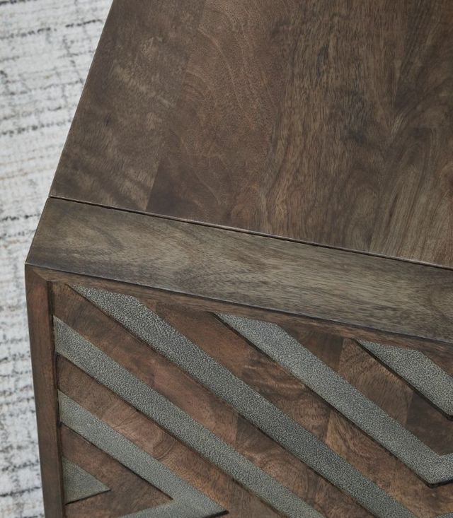 Signature Design by Ashley® Dreggan Brown End Table-3